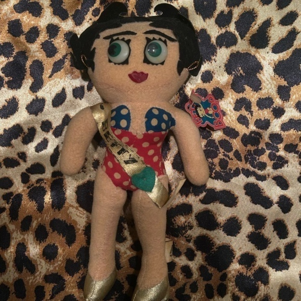 Vintage 1989 Betty Boop Ace Novelty Plush Doll